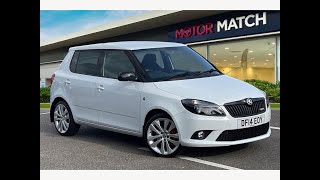 Used Skoda Fabia TSI vRS S2000  Motor Match Chester  DF14EOY [upl. by Kayne]