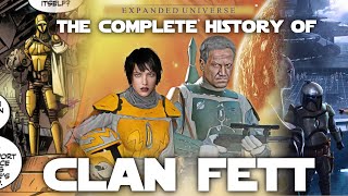 The Complete History of Clan Fett  MandaLORE [upl. by Ydeh]