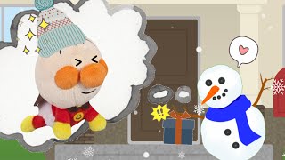 赤ちゃんアンパンマンに雪だるまさんからプレゼントが！？ [upl. by Tips]