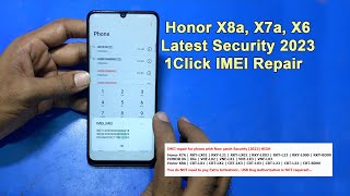 Honor A7a RKYLX2 IMEI Repair With DT Pro Free [upl. by Carney326]