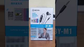 boya mic Best Mic For Youtube Videos  BOYA BY M1 Review [upl. by Brill]