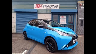 Toyota Aygo 10 VVTi XCite EU6 5sp 51k miles 092015 FSH Cat N Light NonStructural Repaired [upl. by Halas792]