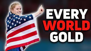 Every Amit Elor World Gold Medal Match [upl. by Zia]