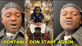 Portable ATTACK Olamide as he expose Olamide never helped his career [upl. by Astor957]