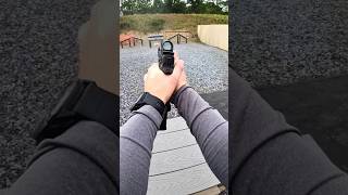 ONE SHOT LEFT Had to pump the brakes Falling Steel Open P320 9mmpistol competitionshooting [upl. by Eeslek]