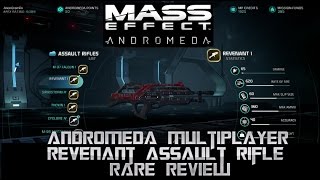 Mass Effect Andromeda Multiplayer Revenant Assault Rifle Review [upl. by Ahseiym51]