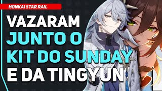 NOVAS Informações sobre o Sunday Tingyun e as Relíquias DELA   Honkai Star Rail [upl. by Ariaek]