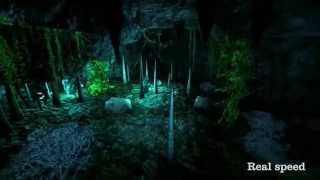 TerrainEngine V809  Procedural Caves Dynamic Terrain Batching  Waterfalls Unity3D [upl. by Picco698]