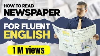 How to read newspaperfor fluent English  by Dr Sandeep Patil [upl. by Onitram]