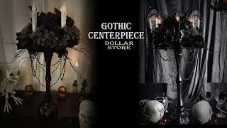 GOTHIC DIY CENTERPIECE  Party Decor [upl. by Klump]