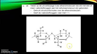 Kogelwerend Tshirt havo voorbeeldexamen scheikunde 2015 [upl. by Ielirol]