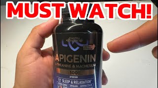 NUTRAHARMONY Apigenin 100mg  Apigenin Supplement for Sleep My Honest Review [upl. by Horatio932]