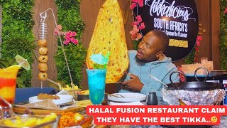 The BIGGEST NAAN BREAD In Johannesburg South Africa  Halal  Shish Kebab  Chicken Tikka Food Vlog [upl. by Ytsim]