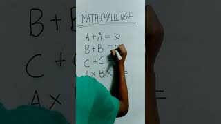 Math Challenge  Math Short  Viral Video [upl. by Nivk]