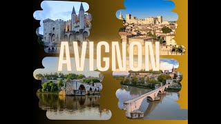 Avignon The Papal palace Avignon bridge [upl. by Fan]