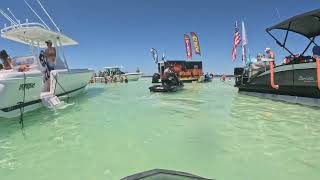 Famous Islamorada Sandbar [upl. by Esinej]