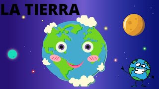 LA TIERRA PARA NIÑOS EXPLICACIÓN DE LA TIERRA EN ESPAÑOL DIA DE LA TIERRA [upl. by Gayel141]