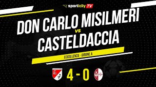 Don Carlo Misilmeri  Casteldaccia  Eccellenza Sicilia  Highlights amp Goals [upl. by Rubio201]