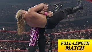 FULLLENGTH MATCH  Raw  Bret Hart vs Triple H [upl. by Tonl]