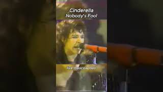 Cinderella  Nobodys Foollive Moscow 1989 [upl. by Ilahsiav485]