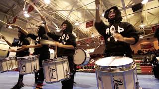 AOD Drumline Floor Show  Red Smoove Classic 2018 [upl. by Leontina]