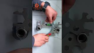 Multifunctional Wrench Bend Angle Leveling Wrench 🛠️ plumbingservices tools plumbing shorts [upl. by Fredette]