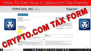 How To Get amp Download Your Cryptocom 2021 1099MISC Tax Forms 🔴 Follow These Steps [upl. by Kaleb]