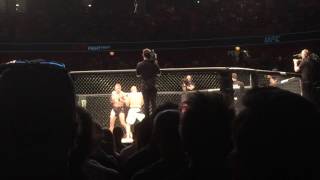 UFC Stockholm Alexander Gustafsson knocks out Glover Teixeira [upl. by Aicad372]