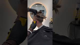 Hair cutting ✂️ foryou hairstyle barbershop barbeshop haircut hair [upl. by Aliuqahs]