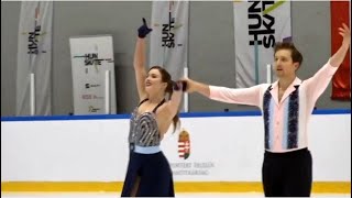 カレイラポノマレンコ Christina CARREIRAAnthony PONOMARENKO USA RD  Budapest Trophy 2024 [upl. by Ibot]