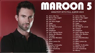 The Best Of Maroon 5  Maroon 5 Greatest Hits Full Album 2024  Best Songs Collection 2024 [upl. by Gerianna409]