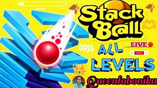 🛑stackballgame stackballsQueenlobonikashortsfeed stackball gaming live [upl. by Aivatahs696]