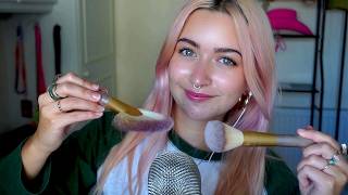 ASMR Mic Brushing [upl. by Esinehs24]