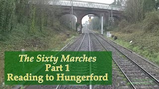 Reading to Hungerford – Hastings DEMU cab ride – 24 March 2018 [upl. by Ennovoj]