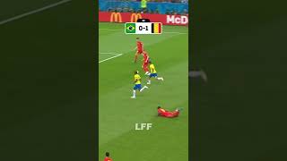 🇧🇷 Brésil  Belgique 🇧🇪  World Cup 2018 🌍 football worldcup belgique brasil [upl. by Kemeny]