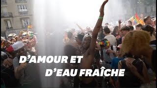 Gay Pride 2019 à Paris les astuces des participants pour se rafraîchir [upl. by Adieren]