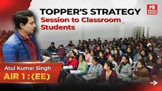 ESE 2023 Toppers Preparation Strategy  EE  AIR 1  Atul Kumar Singh  MADE EASY [upl. by Luca549]