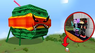 SUTLI BOMB MONSTER VS SAFEST DIWALI DEFENCE  Minecraft [upl. by Nedrah]