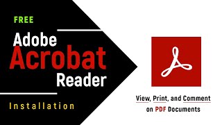 How to Download amp Install Adobe Acrobat Reader for Free on Windows 1110 PC or Laptop 2024 [upl. by Anaidni649]