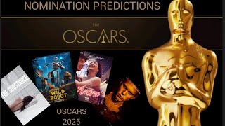 2025 OSCARS NOMINATION PREDICTIONS  OCTOBER UPDATE  ALL CATEGORIES [upl. by Acsicnarf]