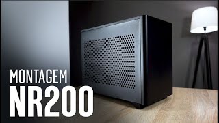 Montagem Coolermaster NR200 [upl. by Anitteb]