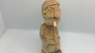 Caricature Carving in a Minute [upl. by Tergram614]