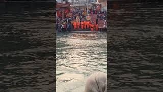 ganga arti haridwar haridwardiaries haridwar🙏 haridwarvibes haridwartrip haridwardiaries❤️ [upl. by Pippas]