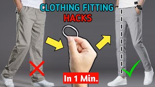 5 Clothing quotFITTINGquot HACKS Every STYLISH Guy Should KnowBEST🔥  Clothing Fit Guide  Style Saiyan [upl. by Viviana697]