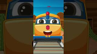 Train Choo Choo Song  The wheels on the bus  Kids songs amp Nursery rhymes shorts [upl. by Casavant615]