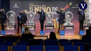 El 41665 primer premio de la Lotería del Niño 2022 [upl. by Nalced]