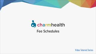 Configuring Fee Schedules [upl. by Arron]