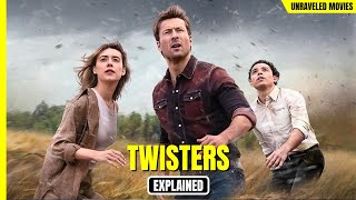 Twisters 2024 Movie Explained in Hindi amp Urdu [upl. by Suirad889]