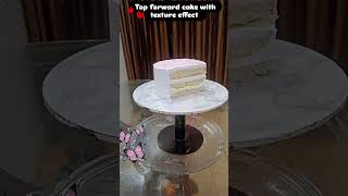 Standing केक बनाने की विधि । Making of Top Forward Cake Making of Texture EffectsHow 2 Stand cake [upl. by Poyssick694]