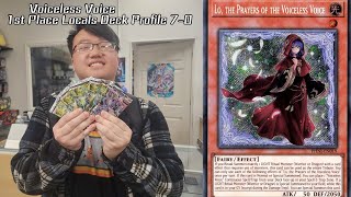 Voiceless Voice 1st place locals deck profile 70 [upl. by Hartzell529]